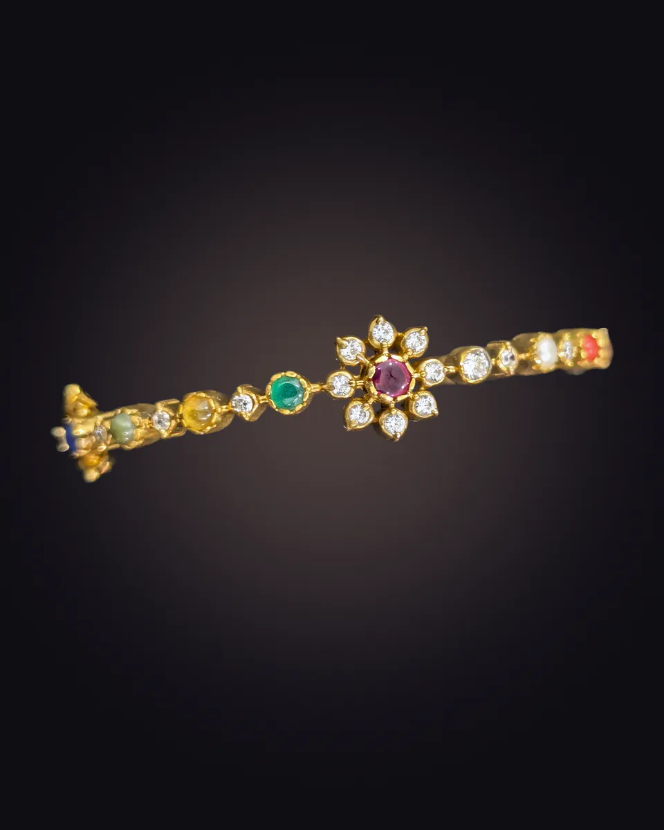 Floral Stone Bracelet · Bracelets